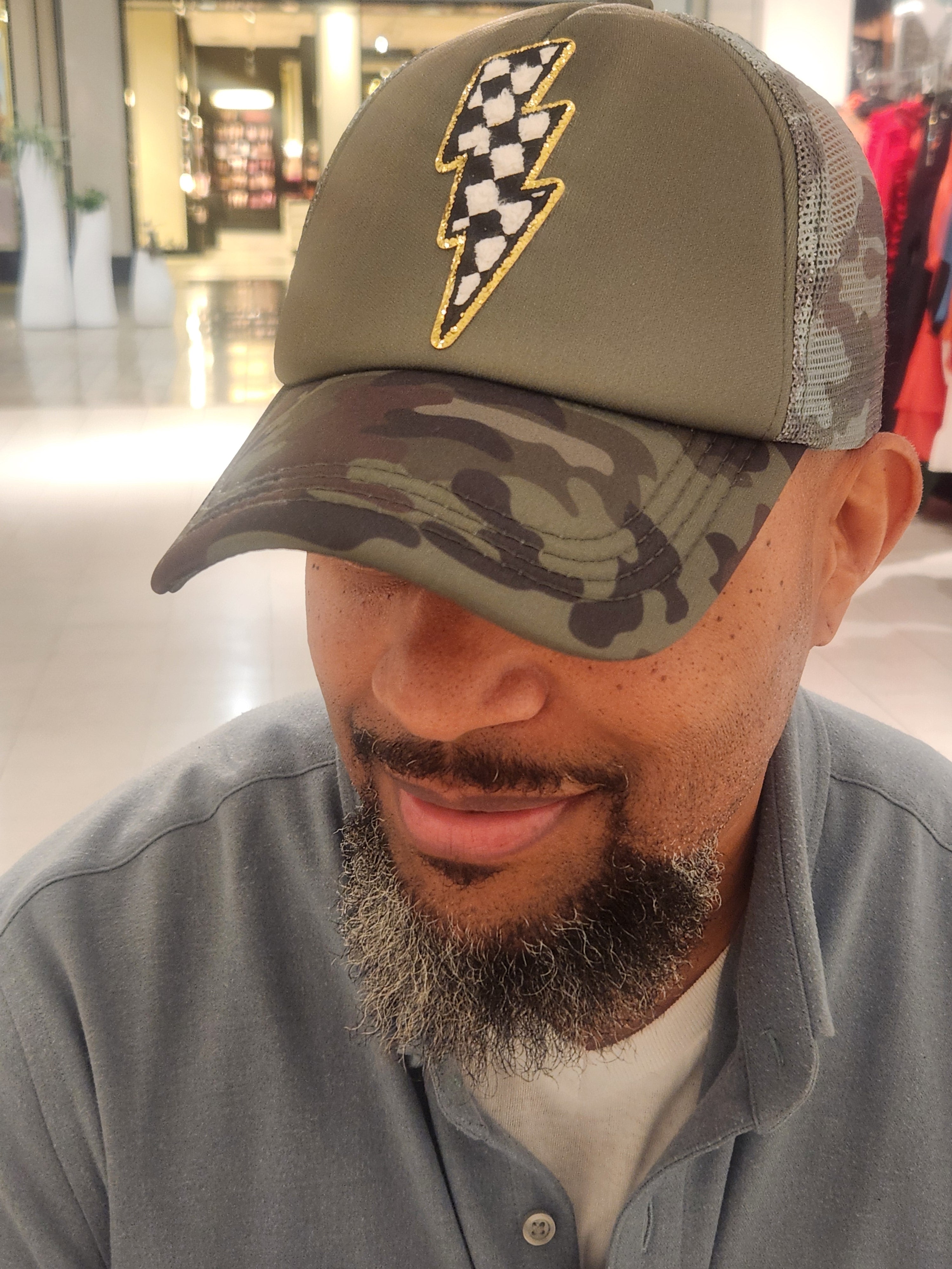 Men's Cap - Camouflage Bolt