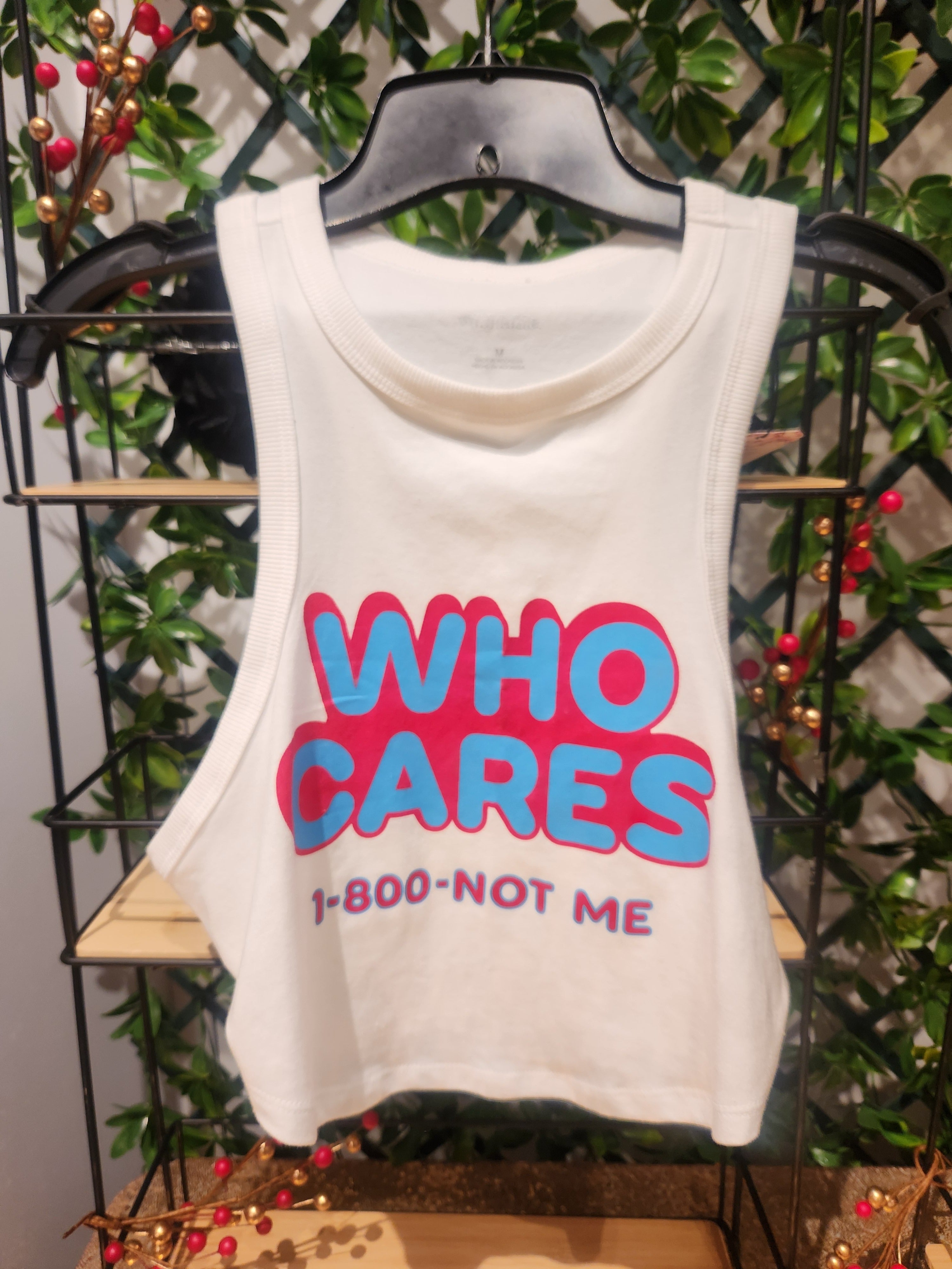 Deux Fois | "Who Cares" Tank